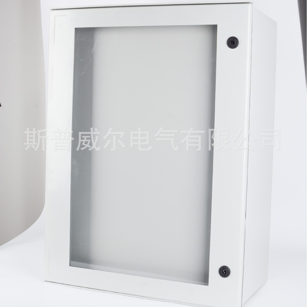 抗UV玻璃钢配电箱带中门SMC玻璃纤维箱户外IP66塑钢电源控制箱tuv