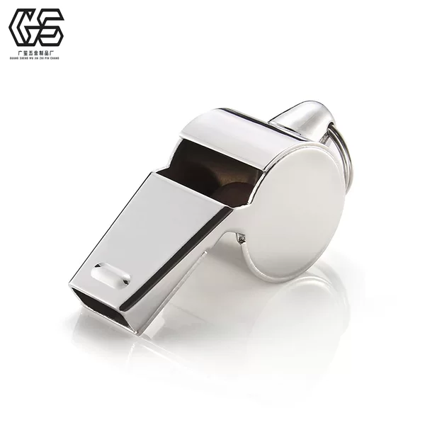 High Quality Wholesale Stainless Steel Whistle Referee Whistle Lanyard Ok Whistle