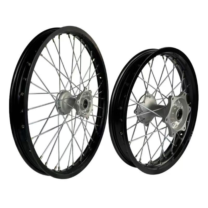 Zhenglin Mx6 M7 Huayang T4 Rogue Wolf Cross-Country Motorcycle Front 21 Rear 18inch Aluminum Alloy Wheel Rim Assembly