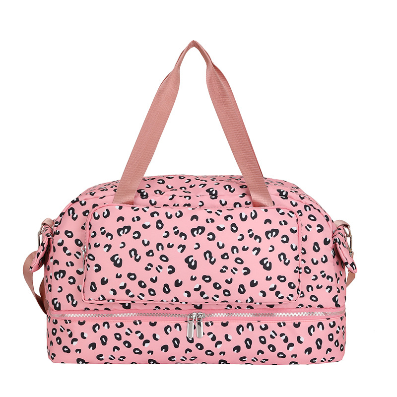 Bolsa de viaje portátil transfronteriza de gran capacidad expandible bolsa de viaje corto bolsa de hombro bolsa de almacenamiento bolsa de fitness plegable