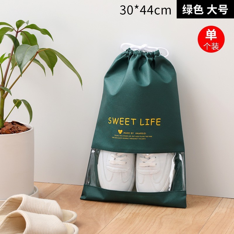 Bolsa de almacenamiento de zapatos con cremallera bolsa de zapatos de almacenamiento transparente PVC a prueba de humedad botas impermeables cubierta protectora bolsa de zapatos de almacenamiento