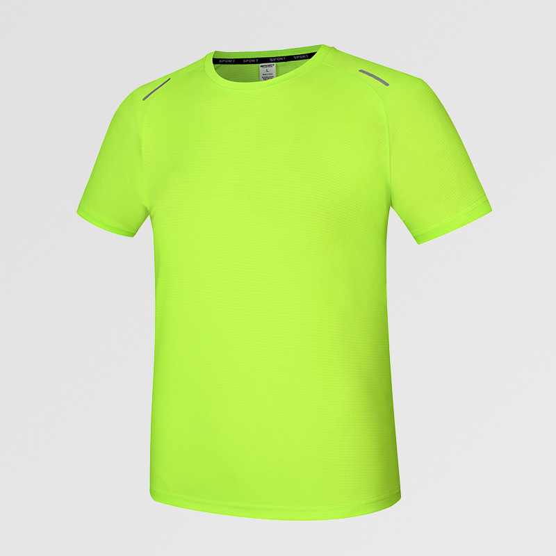 Camiseta de manga corta con cuello redondo para hombre, transpirable, de secado rápido y fresca, con estampados de imágenes y texto, venta al por mayor de fabricantes, ideal para verano y transfronteriza en Amazon.