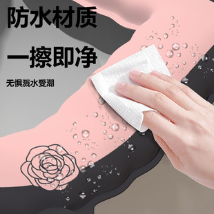 New Waterproof Toilet Mat, Thickeneded and Warm Toilet Seat Cushion, Universal Eva Satchel Accessible Luxury Toilet Seat Cushion for All Seasons