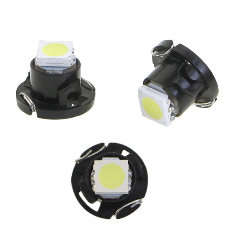 Новый автомобиль T3 T4.2 T4.7-3030-1SMD светодиодная приборная подсветка воздушного контура часы лампа