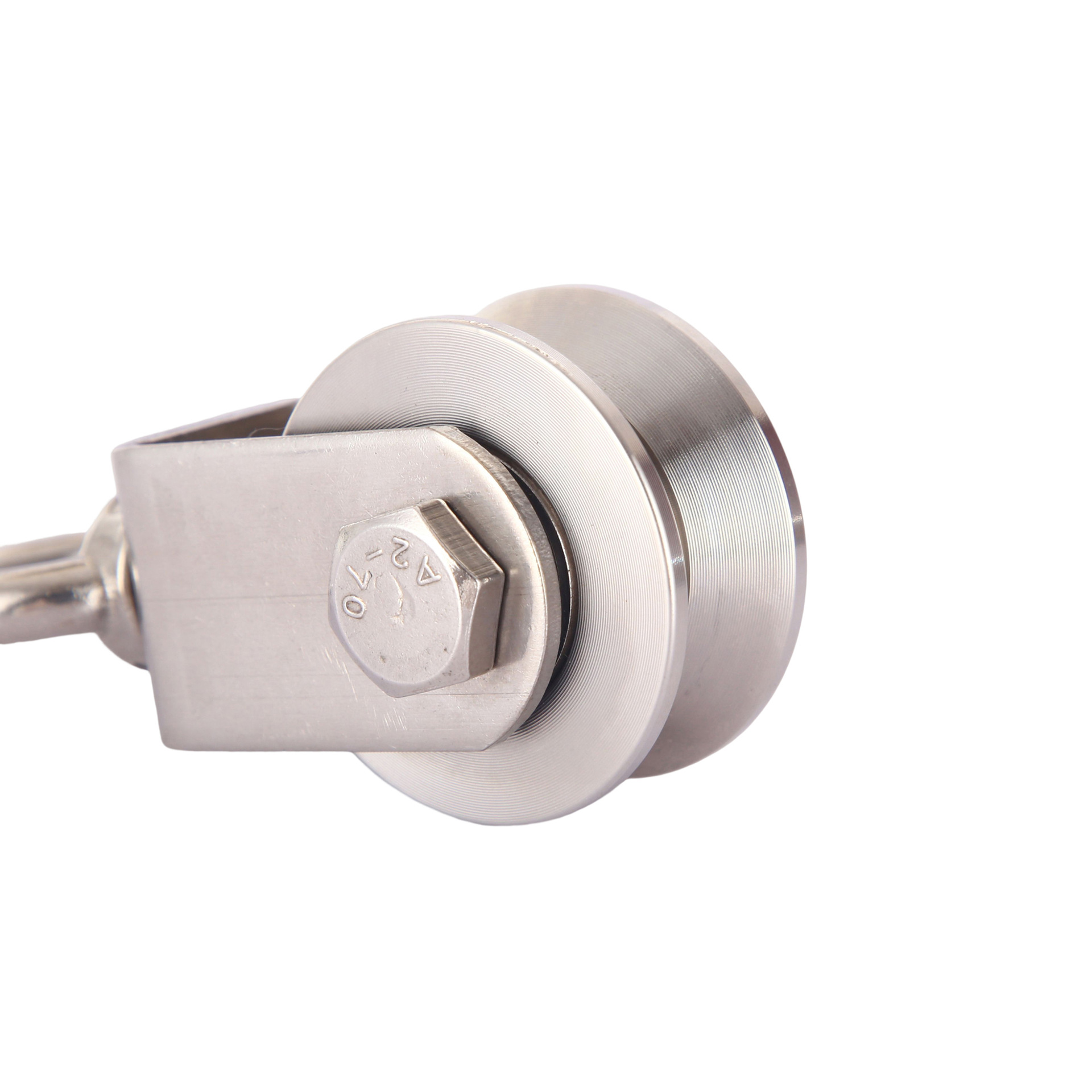 Polea Fija de Elevación para Cable de Acero