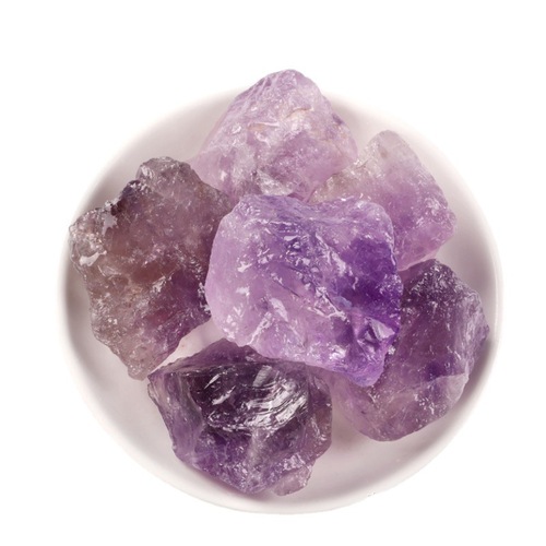 Manufacturer supplies amethyst rough stone, light amethyst rough stone, aromatherapy stone, diffuser stone, bonsai decoration ornaments