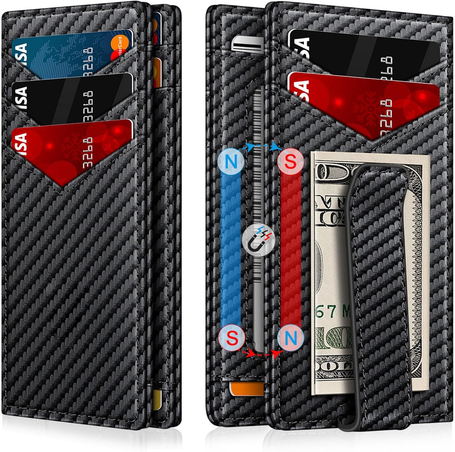 Patrón de fibra de carbono