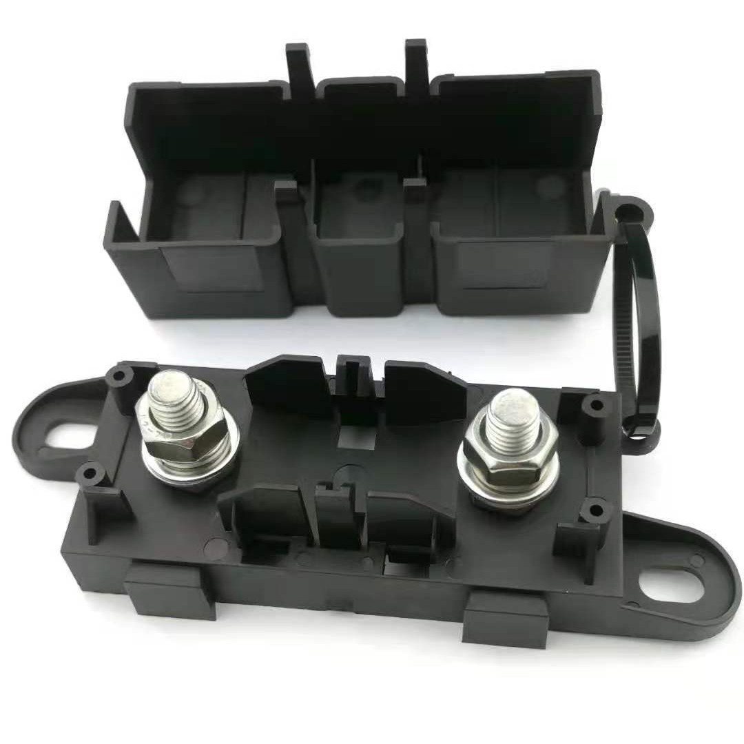 车船大功率保险丝座 保险丝盒 厂家现货 中型叉栓式保险丝座