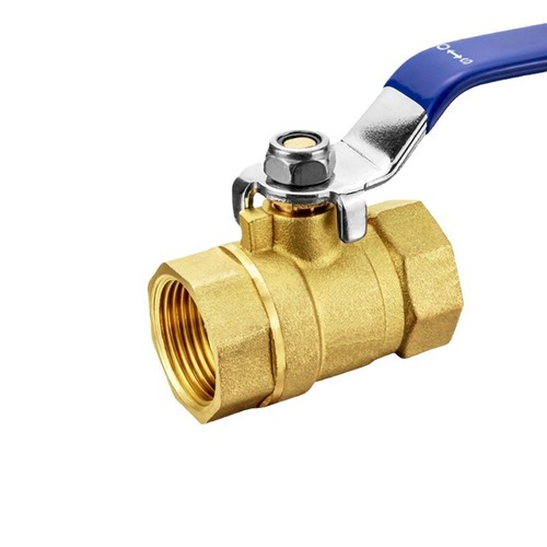 Thickened brass ball valve inner wire iron ball full copper valve gas water pipe switch 4 minutes 6 minutes 1 inch wholesale