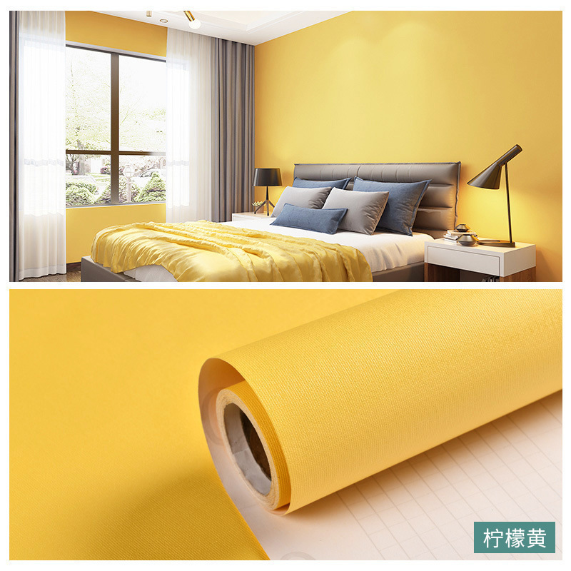 Self-adhesive Macaroon lemon yellow