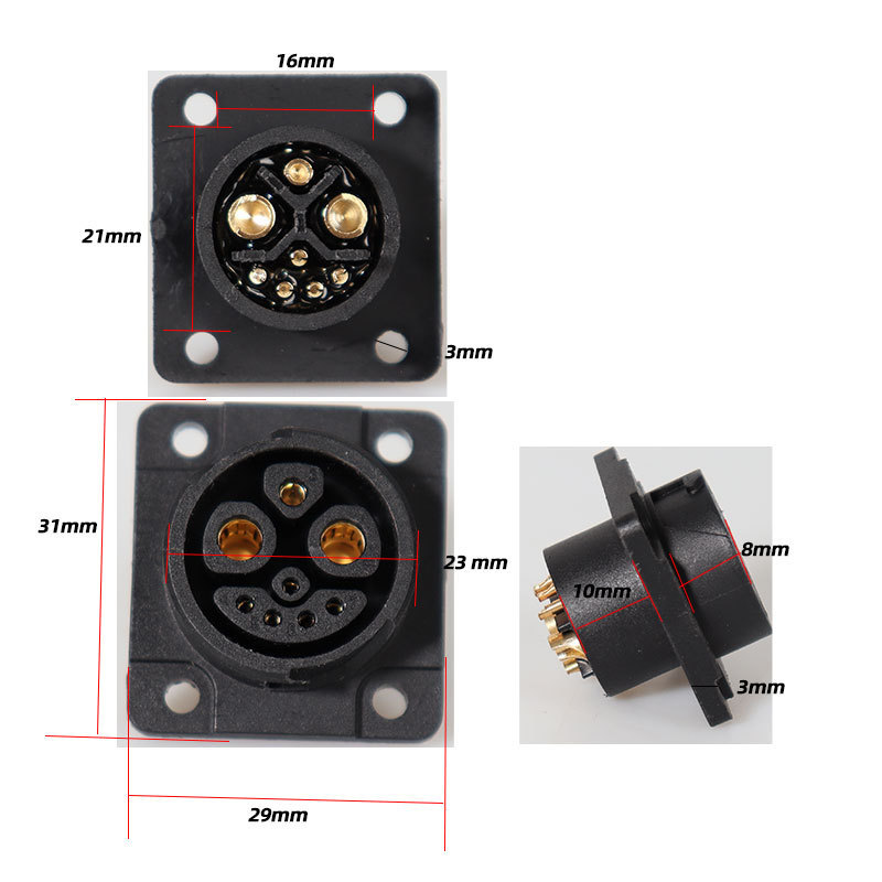 Yadi Taoling Emma 電気自動車充電スタンド交換電池キャビネットソケット Xingheng Tower リチウム電池充電ポートに適しています。|undefined