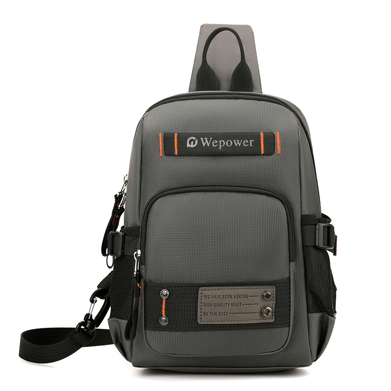 WEPOWER nuevo tipo de gran capacidad de viaje diario portátil mochila de hombro funcional bolso de pecho práctico