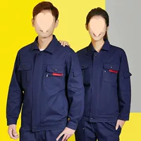 Весенняя и осенняя рабочая одежда, мужская износостойкая одежда для охраны труда, заводская одежда, мастерская, строительная инженерная одежда, техническое обслуживание электроэнергии, строительство, уборка