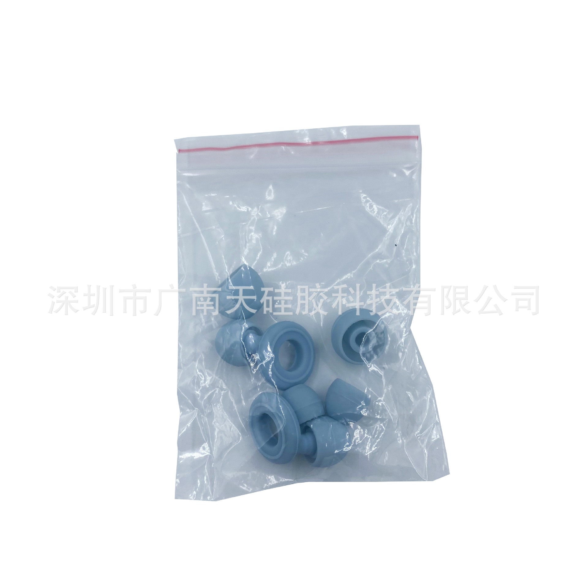 새로 업그레이드된 소음 감소 귀마개 블루 [귀마개 1쌍 + 이어캡 4개 opp 가방]