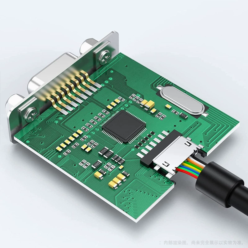 USB3.0 VGA HD видеоконверсионная линия USB к VGA проекционный ротатор переход разрешение 1080p