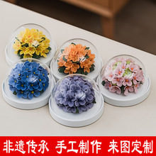 非遗陶瓷花香薰工艺品桂花扩香器摆件跨境车载饰品高档礼盒伴手礼
