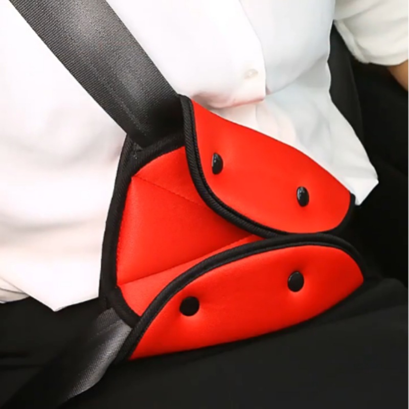Child Car Anti-Neck Strain Adjuster Shoulder Cover Safety Belt Triangle Anchor