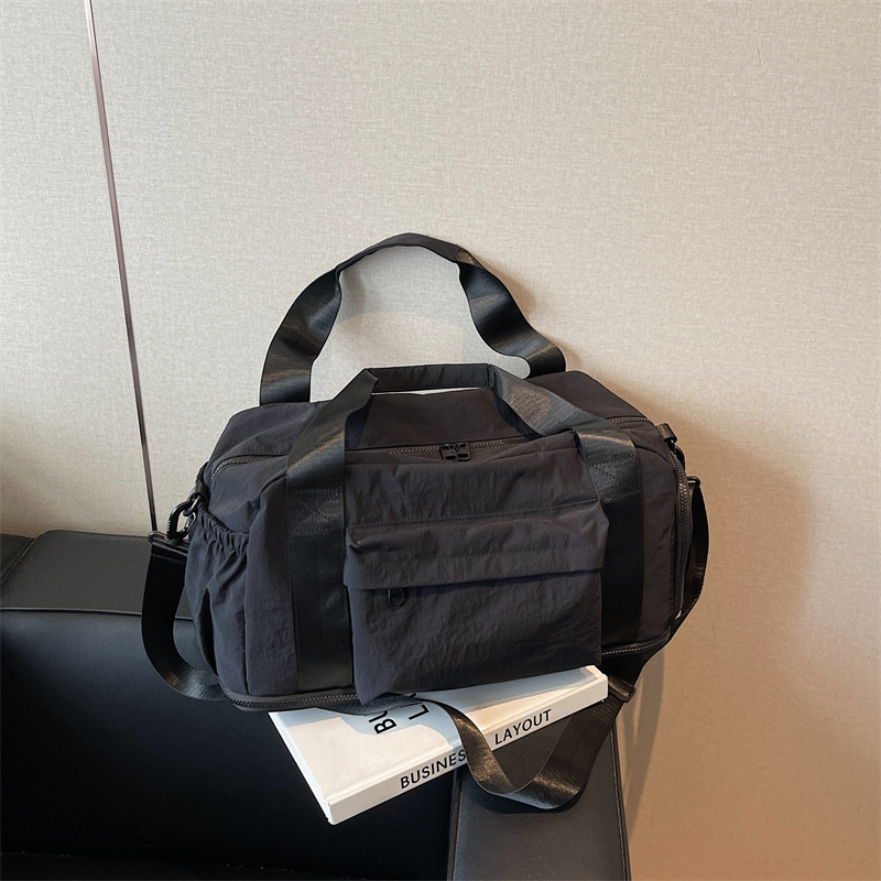 Bolsa de viaje de gran capacidad, ocio, sensación de alta calidad, bolsa de almacenamiento multifuncional expandible, bolsa de viaje de negocios, bolsa de fitness, mochila