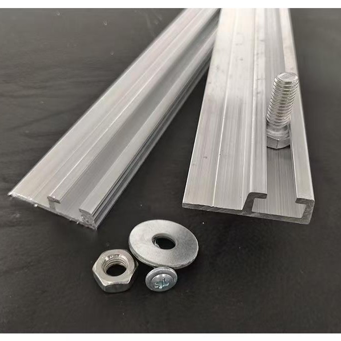 磁吸门帘配件磁性空调帘配件铝合金龙骨棉门帘卡扣铝合金轨道