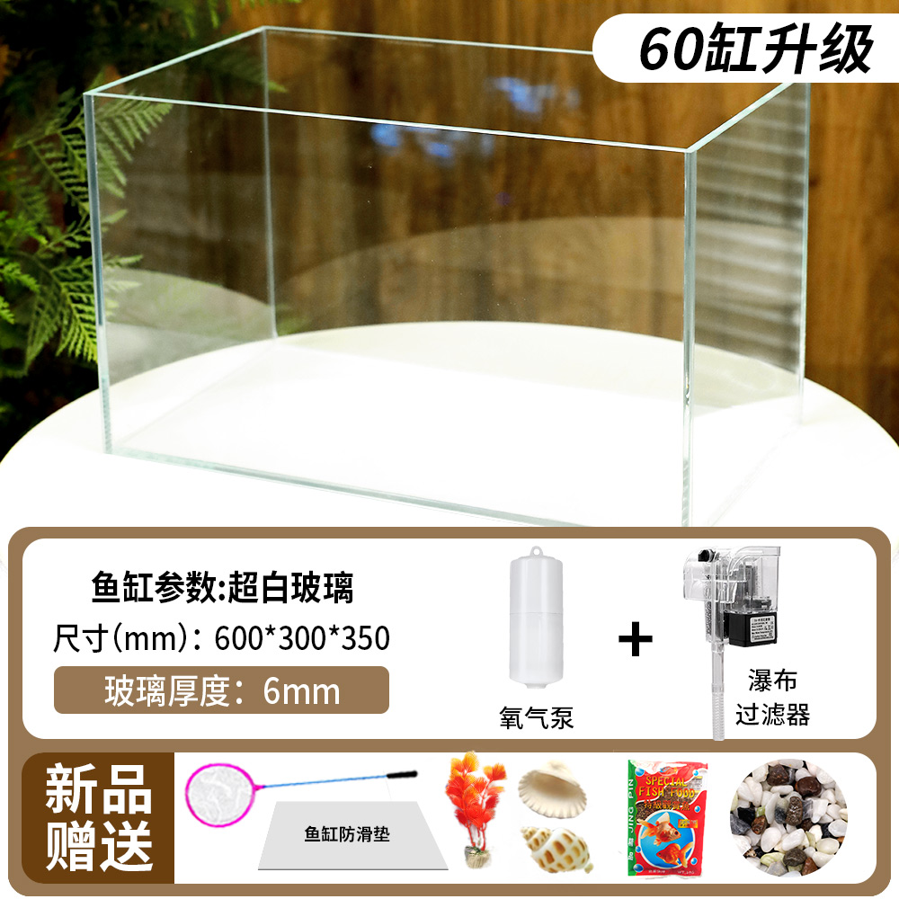 Glass aquarium