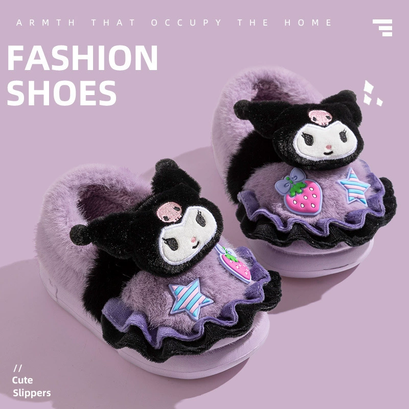 Холодная рамочная хлопковая рубашка Kuromi Sali Ou Skin Mi Cool Mili Дети Cromkolo Mikumi Девочка
