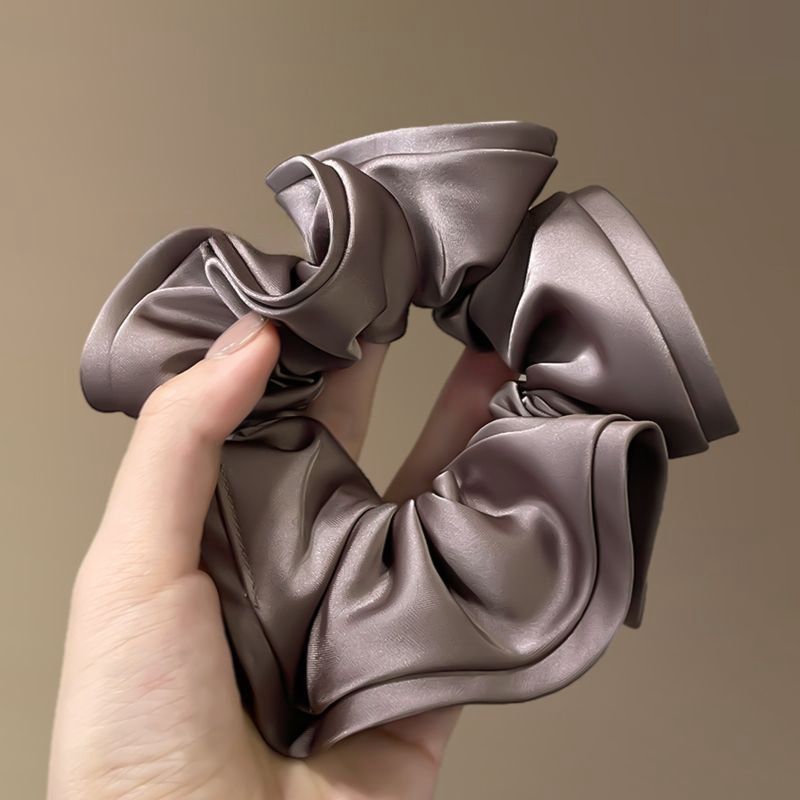 Anillo de cabello de intestino grande coreano para mujeres de alto nivel toallas cuadradas cuerdas de cabello de alta elasticidad y elásticas duraderas flojas flojas