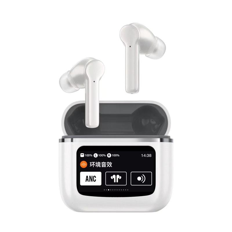 M100 クロスボーダー新翻訳 AI ワイヤレスイヤークリップ Bluetooth ヘッドセット画面カラースクリーンタッチディスプレイ長いバッテリー寿命クリップイヤー|undefined