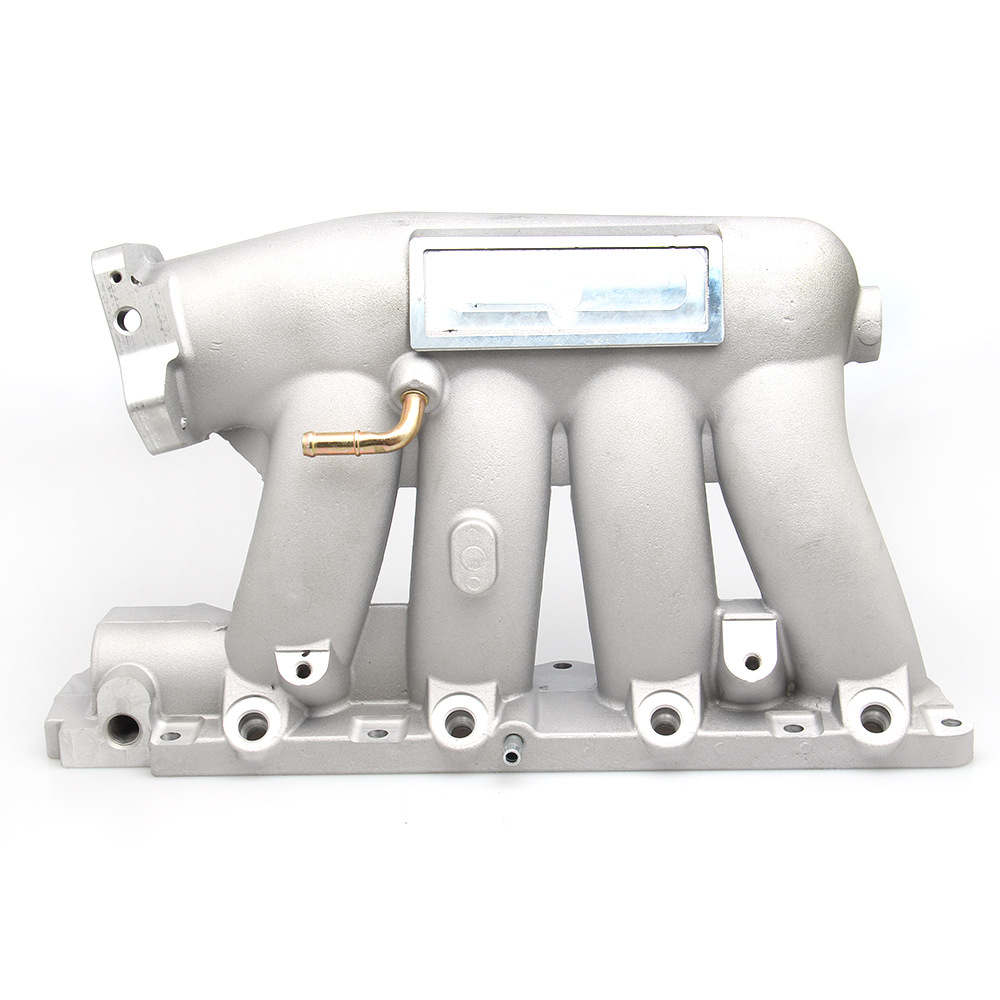 Honda Aluminum Intake Manifold for Honda Civic K Series Engine Modification (Auto Parts and Accessories) - silver