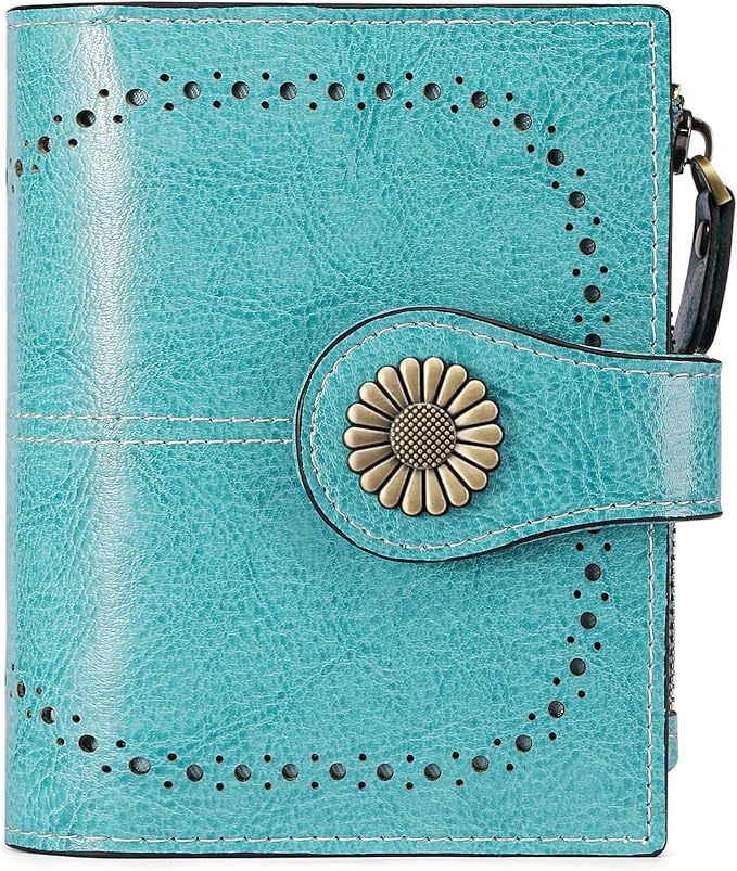 Suphiar personalizado billetera de explosión transfronteriza para mujeres corta Europa y los Estados Unidos cera de aceite bolso de cambio de cuero con tarjeta de cremallera en uno