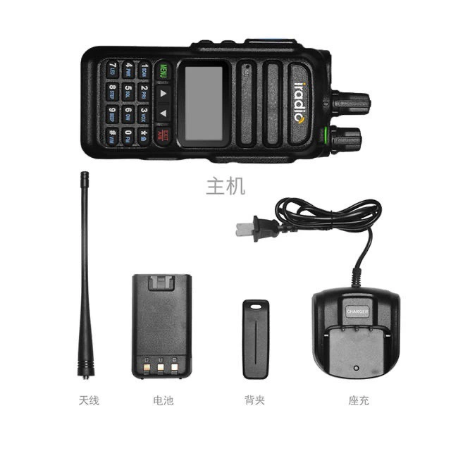 IRADIO Edio UV-83 однокнопочная переход между диапазонами, UV двухдиапазонная радиостанция, имитация мобильного телефона, для автопутешествий