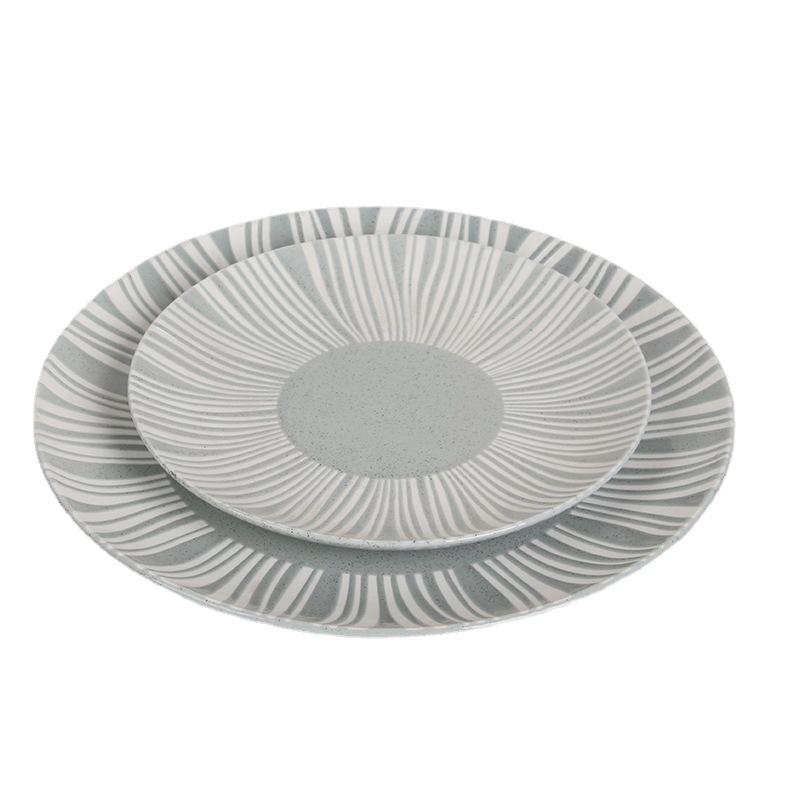 Vajilla de postre plato de carne plato occidental 11 pulgadas hogar plato pasta ensalada placa plana