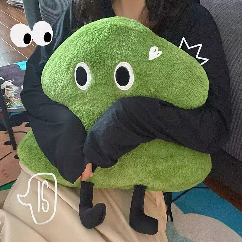 ins绿色小树毛绒玩偶抱枕卧室沙发床头靠垫圣诞树圣诞送生日|undefined