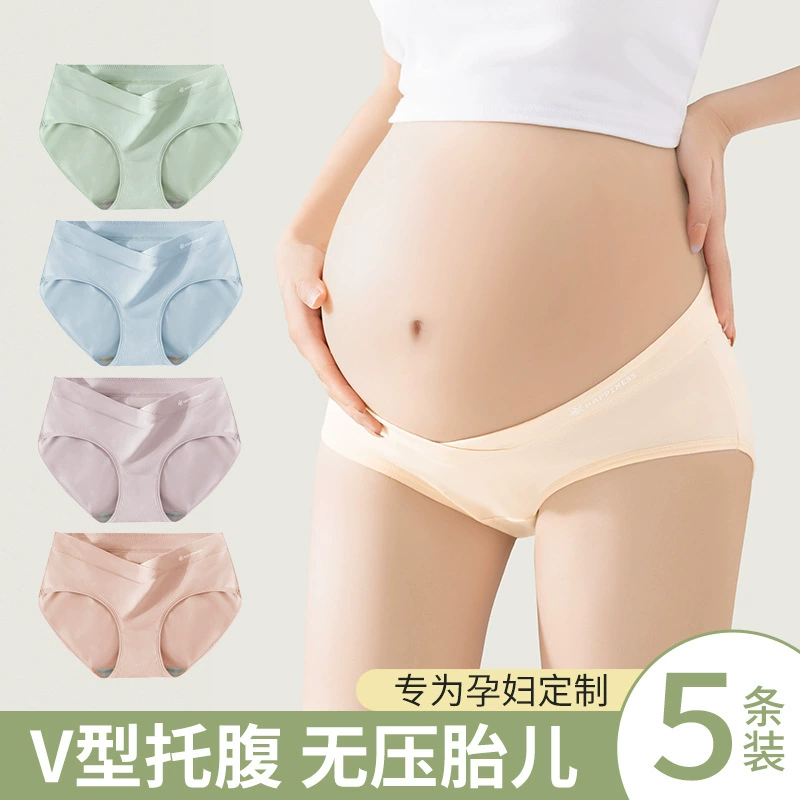 Cotton pants, breathable antibacterial postpartum trousers, plus size