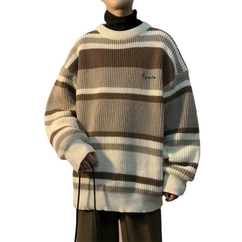 Демисезонный свитер, вязаная рубашка, куртка, oversize, стиль высокого качества