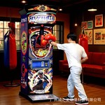 出口热销电玩设备拳击电子街机暖场引流吸粉游戏机游戏厅打拳机