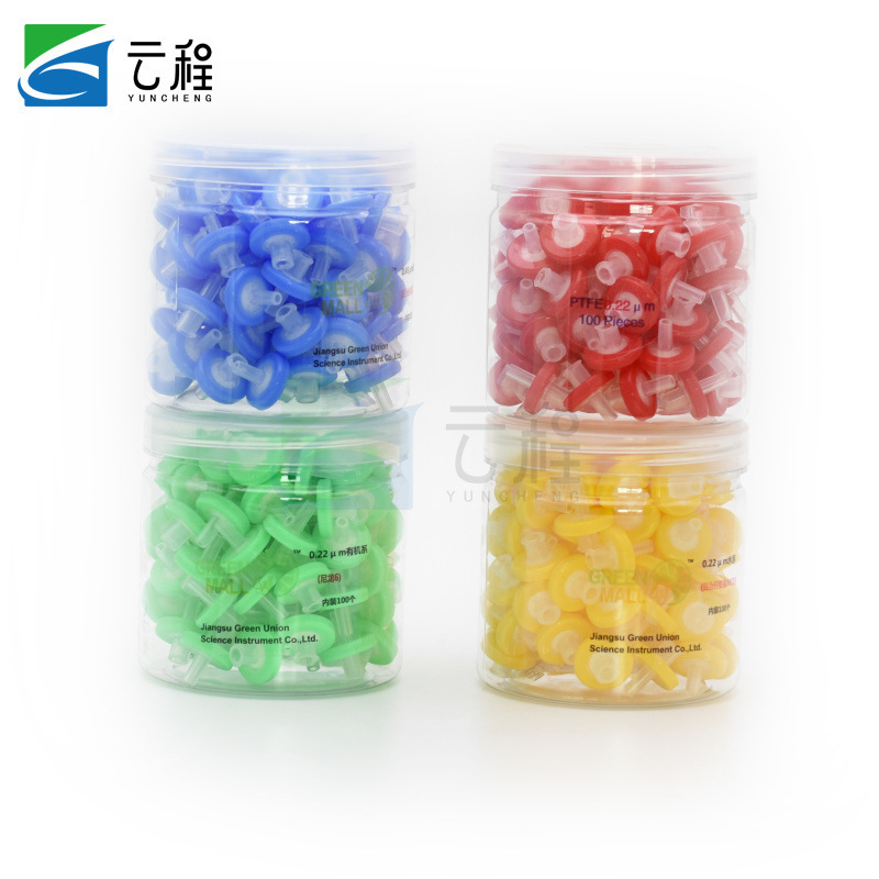 筒装一次性针头过滤器 直径13/25mm 0.22水系/0.45有机 100个/筒
