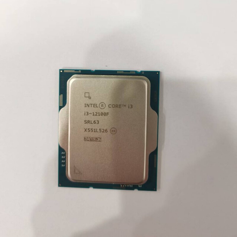 Core I3-12100F 12Th Generation 1700 Brand New Chip Cpu Processor