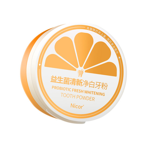 Nicor ​​enzyme pearl tooth powder fresh cleans teeth good tooth yellow wholesale manufacturer direct sales and delivery
