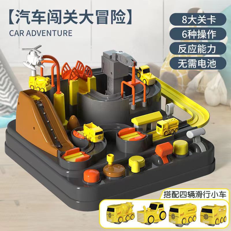 4 대 (8 상자/상자) 와 대형 엔지니어링 자동차 모험