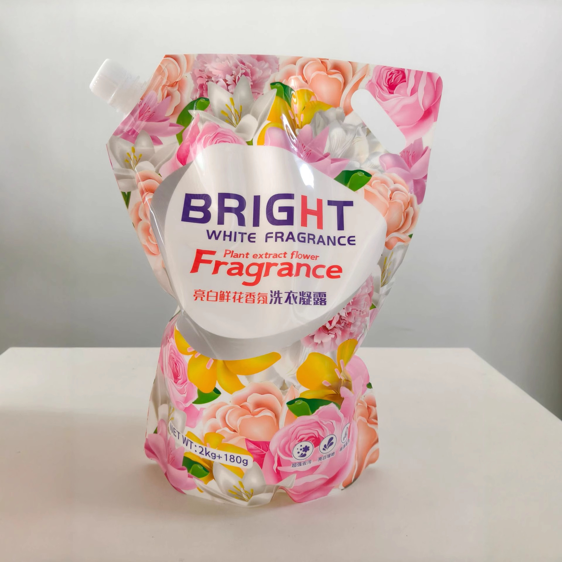 Zhike Brightening Flower Fragrance Laundry Gel Cleansing Laundry Detergent Deep Cleansing Care Laundry Detergent Wholesale