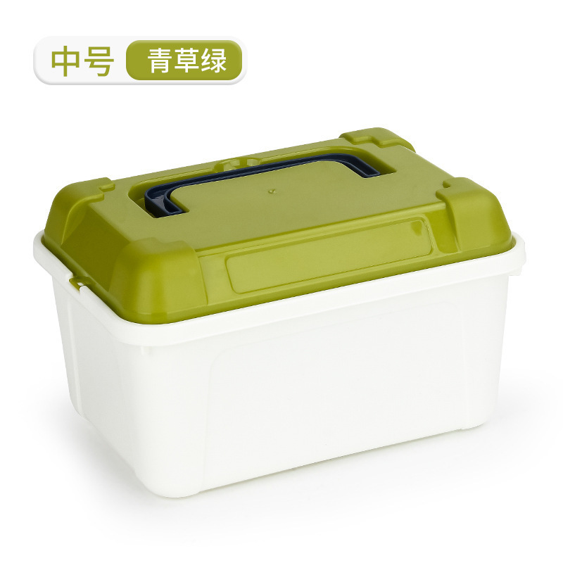 Caja de almacenamiento de pato amarillo pequeño caja de bloques de construcción caja de almacenamiento de juguetes para niños caja de organización caja de almacenamiento de material grande de plástico mapa a juego