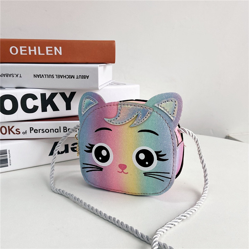 Bolso de los niños mini bolso Lindo bolso de hombro de moda de dibujos animados estilo coreano nuevo estilo occidental masculino y femenino bebé bolsa de mensajero