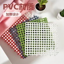 浴室防滑垫洗澡拼接地垫厕所卫生间沐浴防摔脚垫防水镂空全铺家居