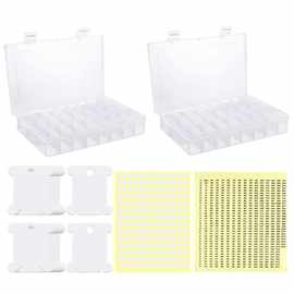 十字绣绕线板 塑料绕线板骨头形H型绣线整理工具刺绣线手动绕线板