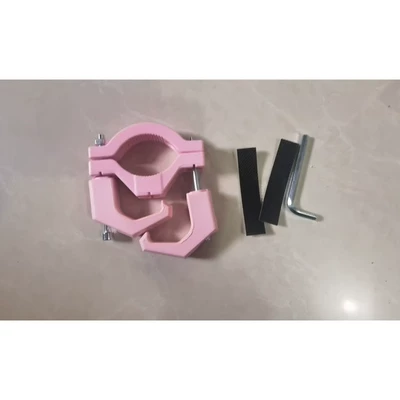 Helmet lock Universal Emmayadi DingTalk PLUS - carving-claw-abs-double-hook-pink-with-tools