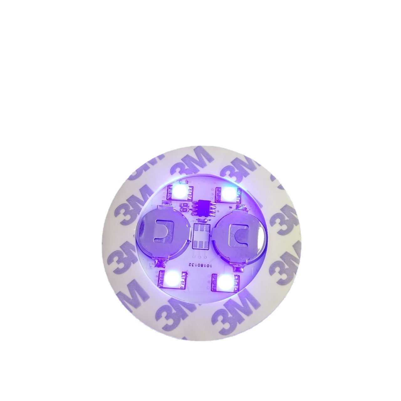 Etiquetas luminosas para botellas al por mayor, posavasos LED con luz, base redonda de EVA intermitente, etiquetas para la base de botellas de vino, se pueden imprimir con logotipo