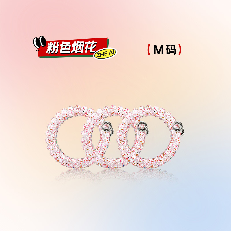 핑크 불꽃놀이 M 사이즈/싱글