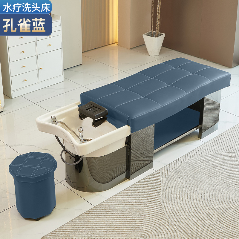 Barbería cama de lavado de cabello cama especial tailandesa cama de lavado de cabello cama de cabello de acero inoxidable temperatura constante cama de lavado de cabello