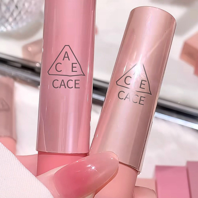 CACE ピーチハート ミラー リップスティック 5 色オプション ミラー ウォーター グロッシー 保湿 着色しやすい 美白 学生 クロスボーダー|undefined
