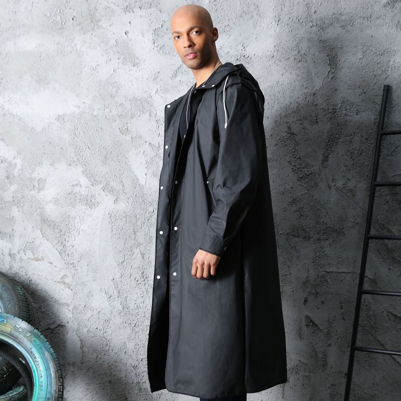 Impermeable moda unisex de una sola pieza al aire libre largo solo Eva poncho estudiante al por mayor antigua ciudad Yixu